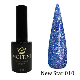 Moltini, Гель-лак New Star 10 Moltini, Гель-лак New Star 10